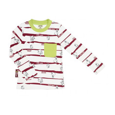 Футболка Lucky Child МИ-МИ-МИШКИ полосатая 92-98