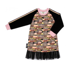 Платье Lucky Child МИ-МИ-МИШКИ разноцветное 92-98