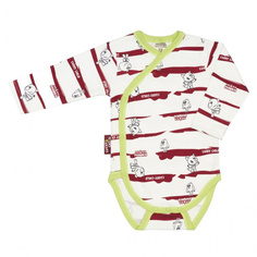 Боди МИ-МИ-МИШКИ Полосатый бежевый 56-62 Lucky Child