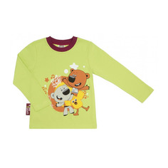 Лонгслив Lucky Child МИ-МИ-МИШКИ зеленая 80-86