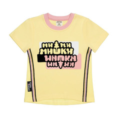 Футболка Lucky Child МИ-МИ-МИШКИ желтая 104-110