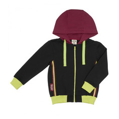 Куртка на молнии Lucky Child МИ-МИ-МИШКИ серая 128-134