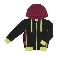 Куртка на молнии Lucky Child МИ-МИ-МИШКИ серая 110-116