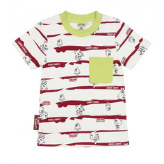 Футболка для мальчика Lucky Child МИ-МИ-МИШКИ полосатая 74-80