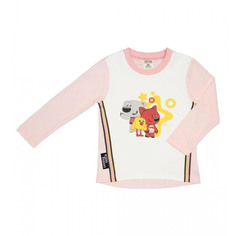 Лонгслив Lucky Child МИ-МИ-МИШКИ светло-розовый 68-74
