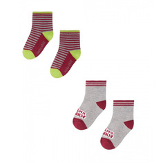 Носки Lucky Child МИ-МИ-МИШКИ серые 2 шт 12\14