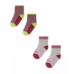 Носки Lucky Child МИ-МИ-МИШКИ серые 2 шт 14\16