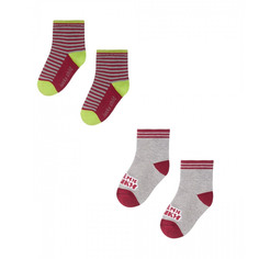 Носки Lucky Child МИ-МИ-МИШКИ серые 2 шт 10\12