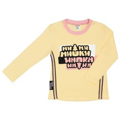 Лонгслив Lucky Child МИ-МИ-МИШКИ желтый 74-80