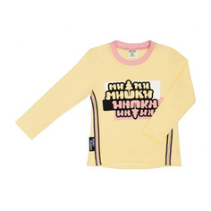 Лонгслив Lucky Child с длинным рукавом МИ-МИ-МИШКИ желтый 86-92