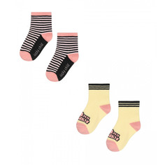 Комплект носков Lucky Child МИ-МИ-МИШКИ желтый 2 шт 14\16