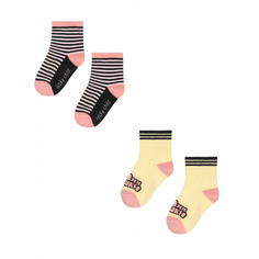 Комплект носков Lucky Child МИ-МИ-МИШКИ желтый 2 шт 16\18