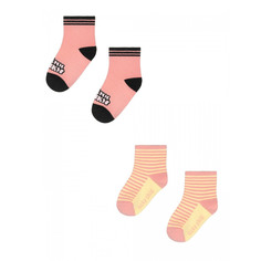 Комплект носков Lucky Child МИ-МИ-МИШКИ розовый 2 шт 12\14