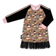 Платье Lucky Child МИ-МИ-МИШКИ разноцветное 128-134
