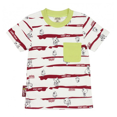 Футболка для мальчика Lucky Child МИ-МИ-МИШКИ полосатая 80-86