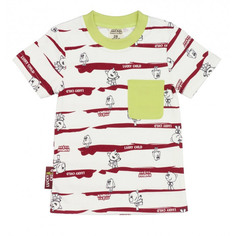 Футболка Lucky Child МИ-МИ-МИШКИ полосатая 110-116