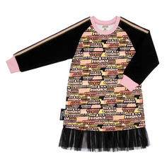 Платье Lucky Child МИ-МИ-МИШКИ многоцветное 80-86