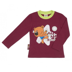Лонгслив Lucky Child МИ-МИ-МИШКИ бордовая 80-86