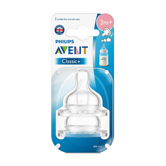 Соска Philips Avent Anti-colic с переменным потоком с 3-х месяцев 2 шт