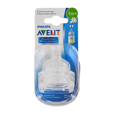 Соска Philips Avent Anti-colic с медленным потоком 0-6 месяцев 2 шт