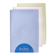 Пеленка Daisy тонкая батист 105*120 голубая 3 шт