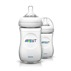 Бутылочка Philips Avent Natural с 1-го месяца 260 мл 2 шт