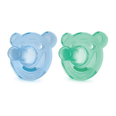 Пустышка Philips Avent Soothie силиконовая с 3-х месяцев 2 шт