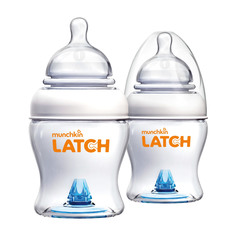 Бутылочка Munchkin Latch для кормления с 0 месяцев 120 мл 2 шт
