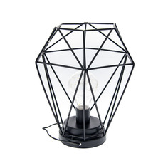Подсвечник Русские подарки Геометрия с LED подсветкой 22x18 см