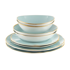 Сервиз обеденный 8 предметов Spal Aqua gold