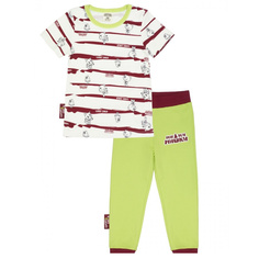 Пижама со штанами Lucky Child МИ-МИ-МИШКИ полосатая 80-86