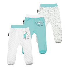 Комплект ползунков Lucky Child Зоопарк 3 шт 56-62