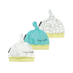 Комплект шапочек Lucky Child Зоопарк 3 шт 47