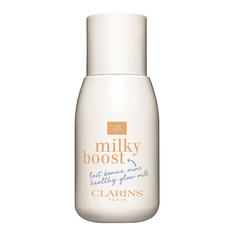 CLARINS Оттеночный флюид для лица Milky Boost