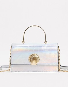 Сумка с ракушкой ALDO-Серебряный