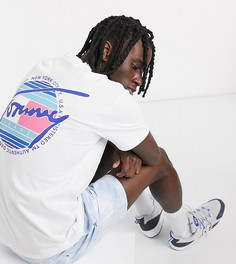 Белая футболка с логотипом и принтом Tommy Jeans эксклюзивно на Asos-Белый