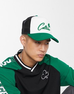 Регулируемая кепка с зелеными элементами New Era NBA Boston Celtics-Зеленый