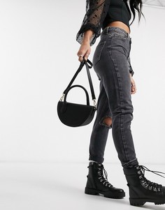 Черная сумка через плечо ASOS DESIGN-Черный