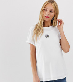 Футболка с цветочным рисунком ASOS DESIGN Maternity nursing-Белый