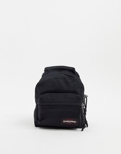 Черный маленький рюкзак с карманом спереди Eastpak