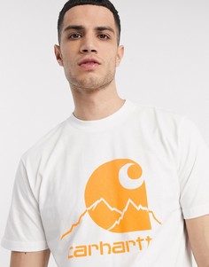 Белая футболка Carhartt WIP-Белый