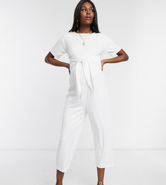 Комбинезон в стиле casual от ASOS DESIGN Maternity-Кремовый