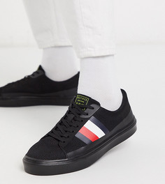 Черные кроссовки с полосками Tommy Hilfiger эксклюзивно для ASOS-Черный
