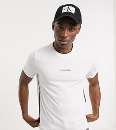Белая футболка с логотипом на груди Calvin Klein эксклюзивно для ASOS-Белый