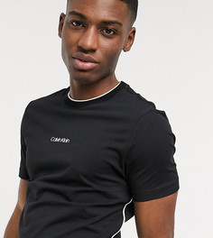 Черная футболка с логотипом на груди Calvin Klein эксклюзивно для ASOS-Черный