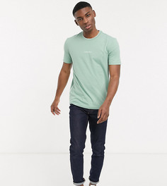 Зеленая футболка с логотипом на груди Calvin Klein эксклюзивно для ASOS-Зеленый