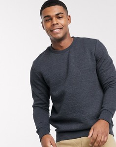 Свитшот с круглым вырезом Jack & Jones-Темно-синий