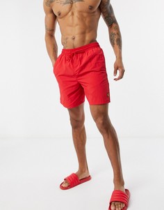 Красные шорты для плавания Lyle & Scott-Красный