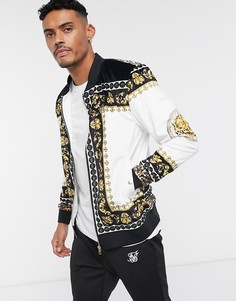 Бомбер Siksilk x Dani Alves-Белый