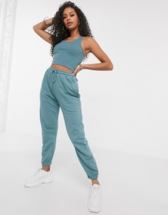 Синие джоггеры в стиле oversized от комплекта Missguided-Синий